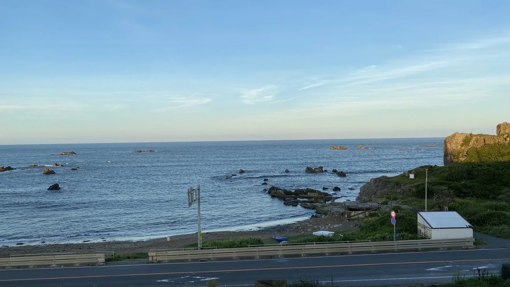 海鹿島海岸の風景