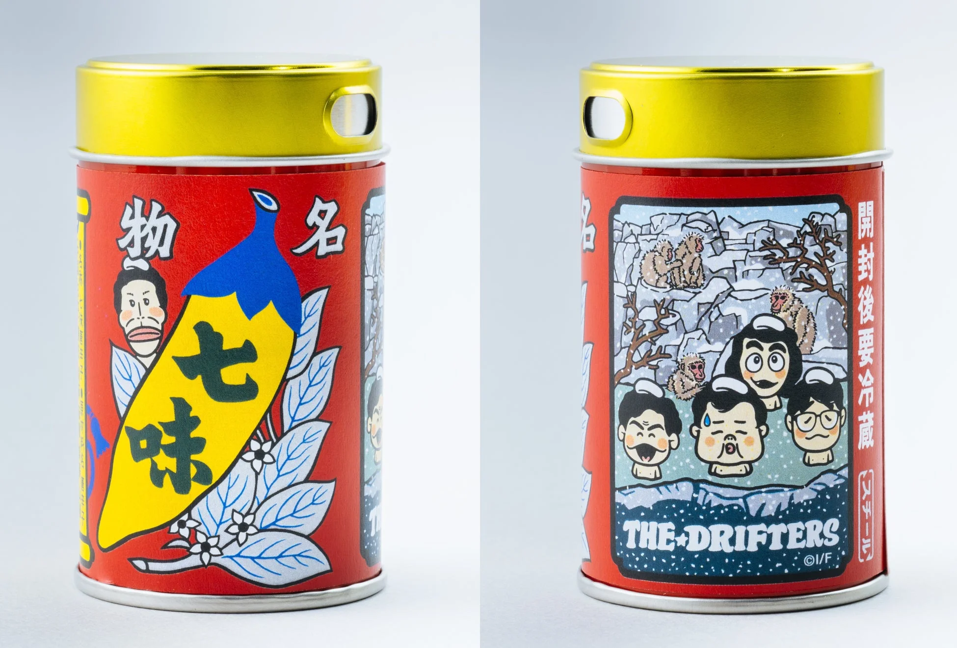 ザ・ドリフターズコラボの七味唐辛子