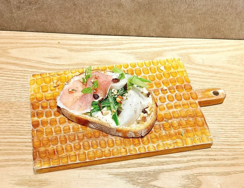 冬のスモーブロー