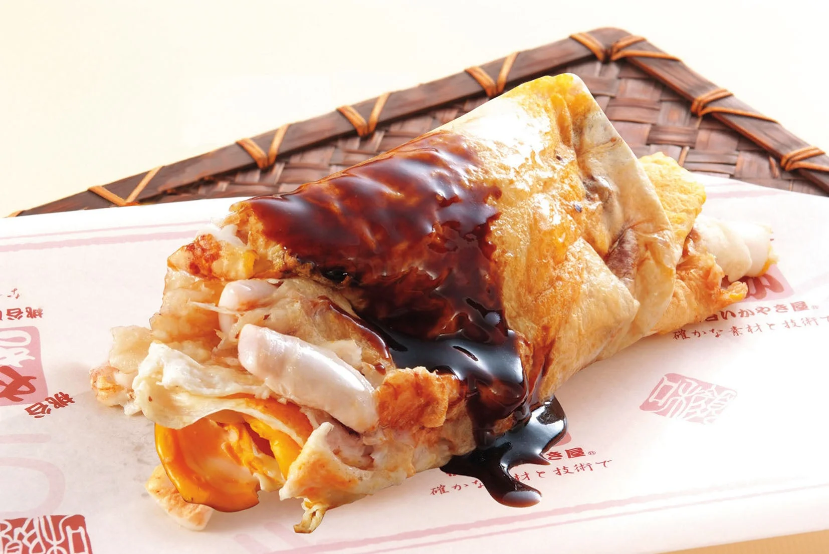 玉子入りいかやき