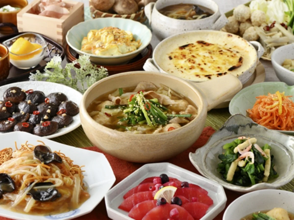 和のごちそうの数々