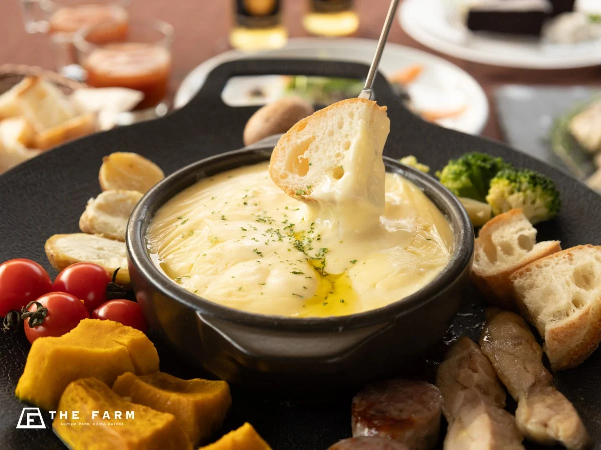 チーズフォンデュ