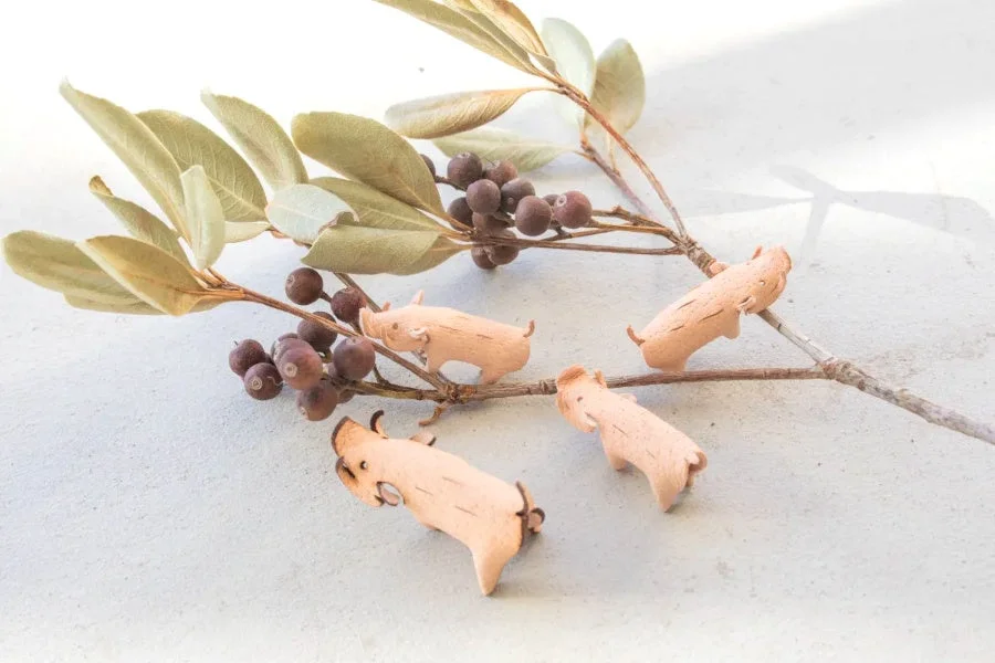 ミニいのししを作るワークショップ