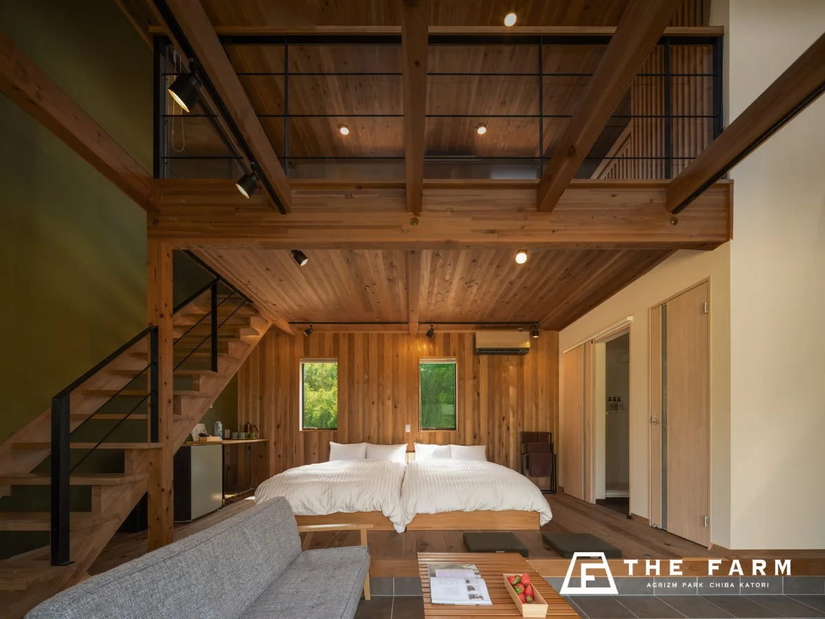 HABITAのロフト付き室内