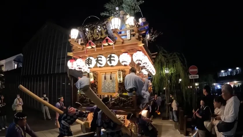 佐原囃子による演奏