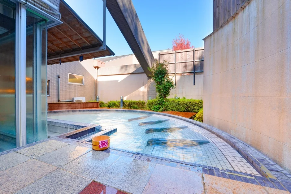 君津の森の露天風呂