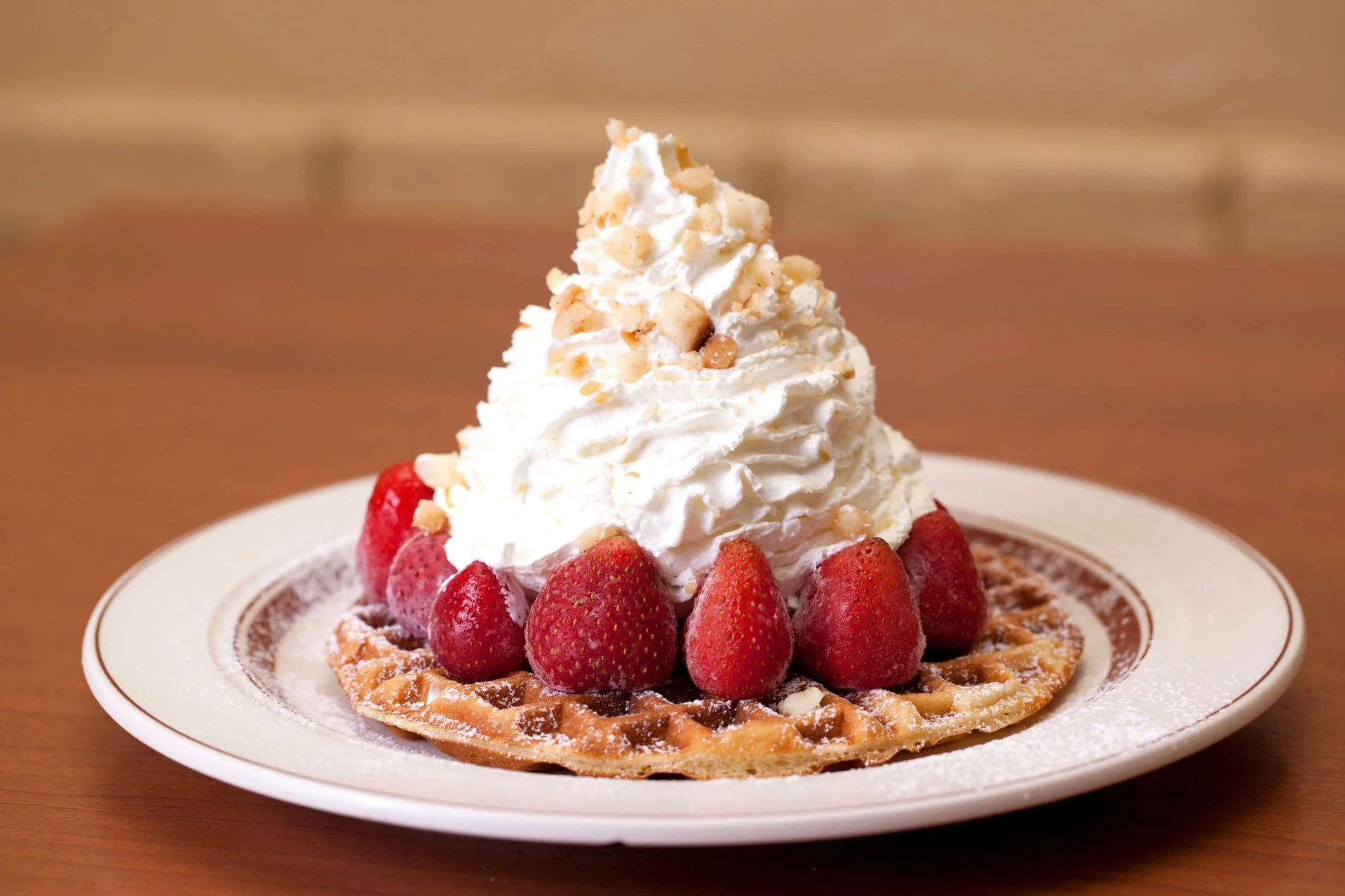 ストロベリーワッフル