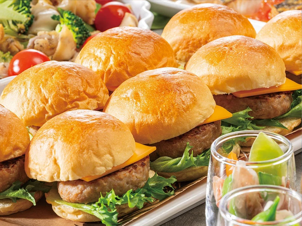 ミニチーズバーガー