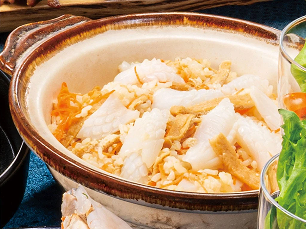 イカの炊き込みご飯