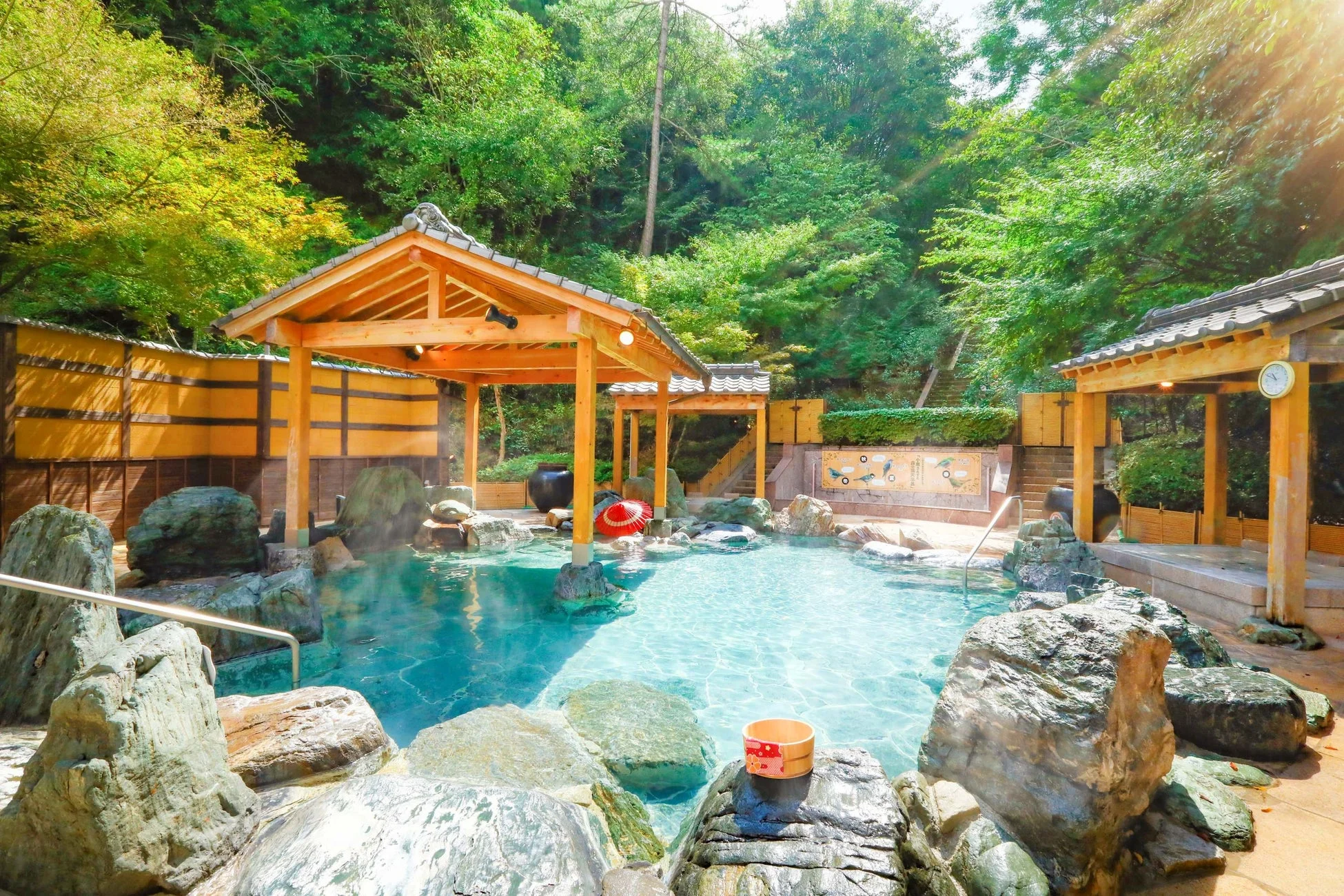 ホテルレオマの森 露天風呂